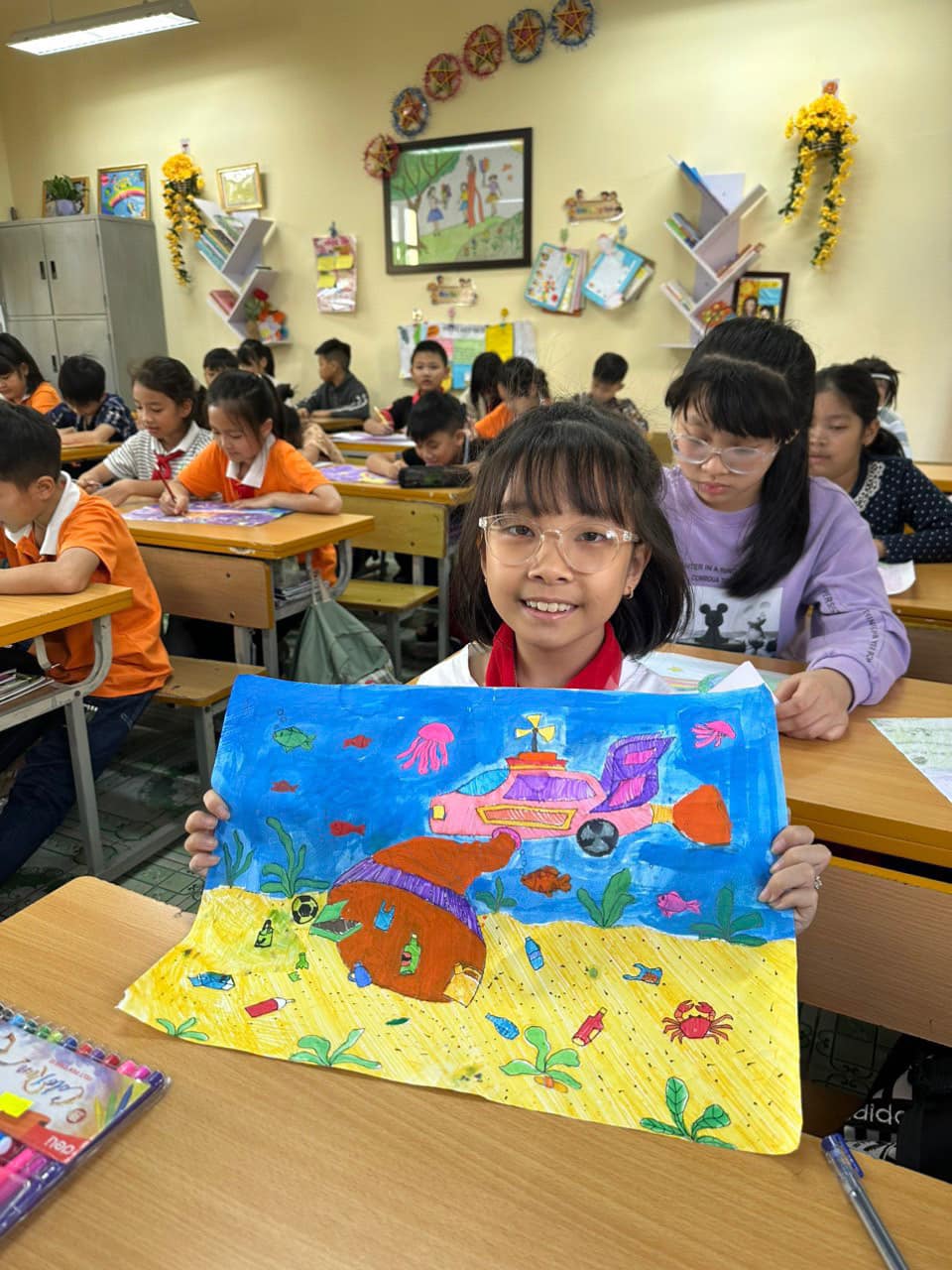 Cuộc thi vẽ tranh "Ý tưởng trẻ thơ"