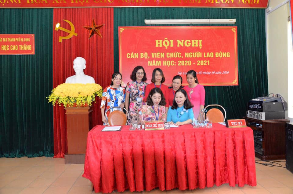 Đại hội cán bộ công nhân viên chức năm học 2020-2021