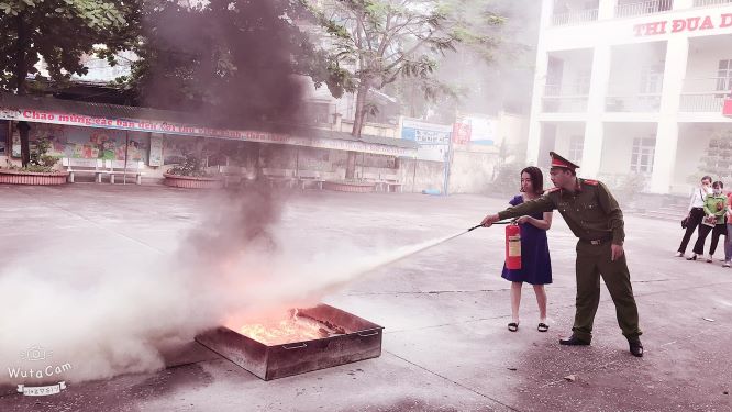 Tập huấn phòng cháy chữa cháy năm 2021